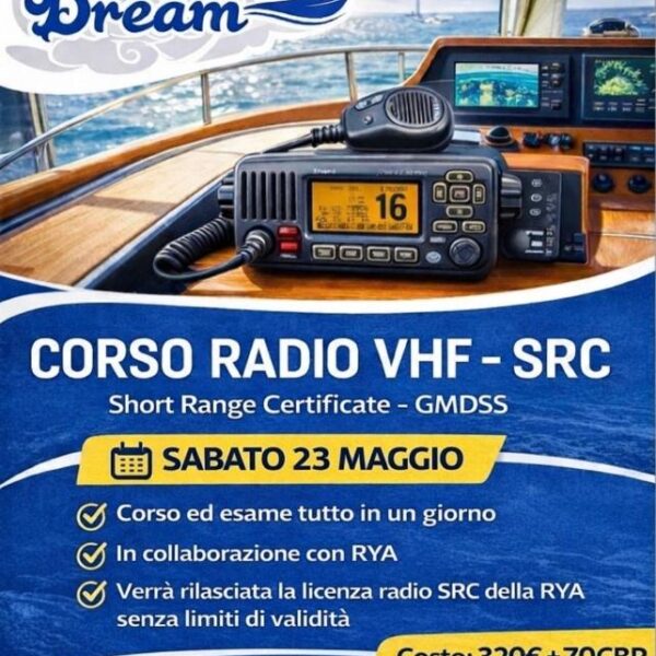 CORSO RADIO VHF – SRC (GMDSS)
