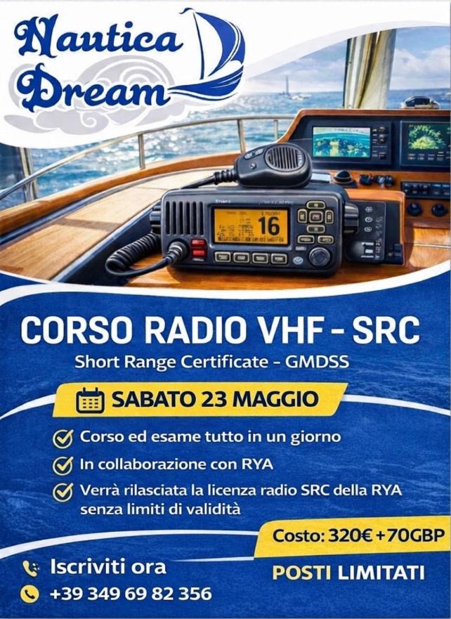 CORSO RADIO VHF – SRC (GMDSS)